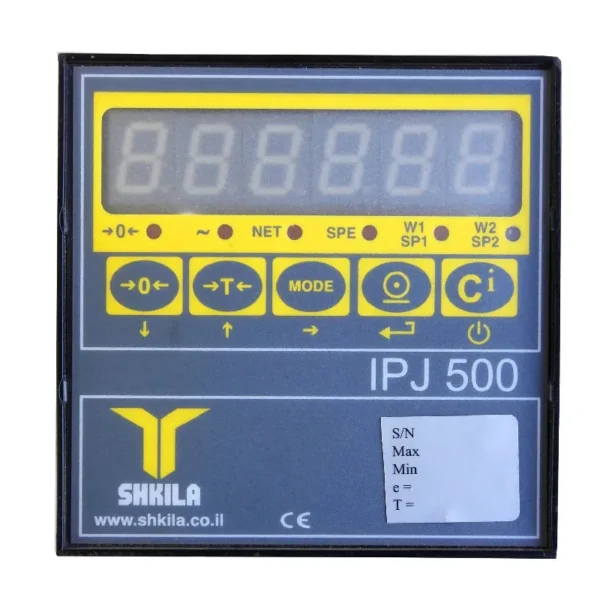 ראש שקילה פאנל IPJ500