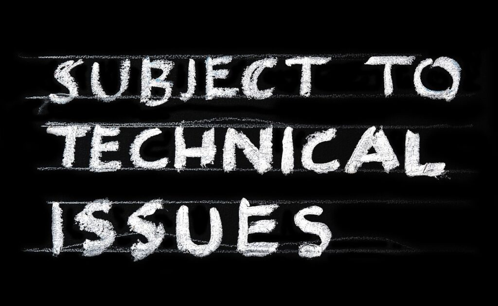 SUBJECT TO TECHNICAL ISSUES