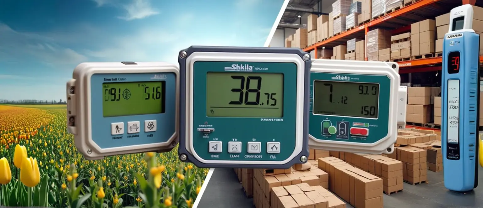 ראשי שקילה על רקע חקלאי ולוגיסטי