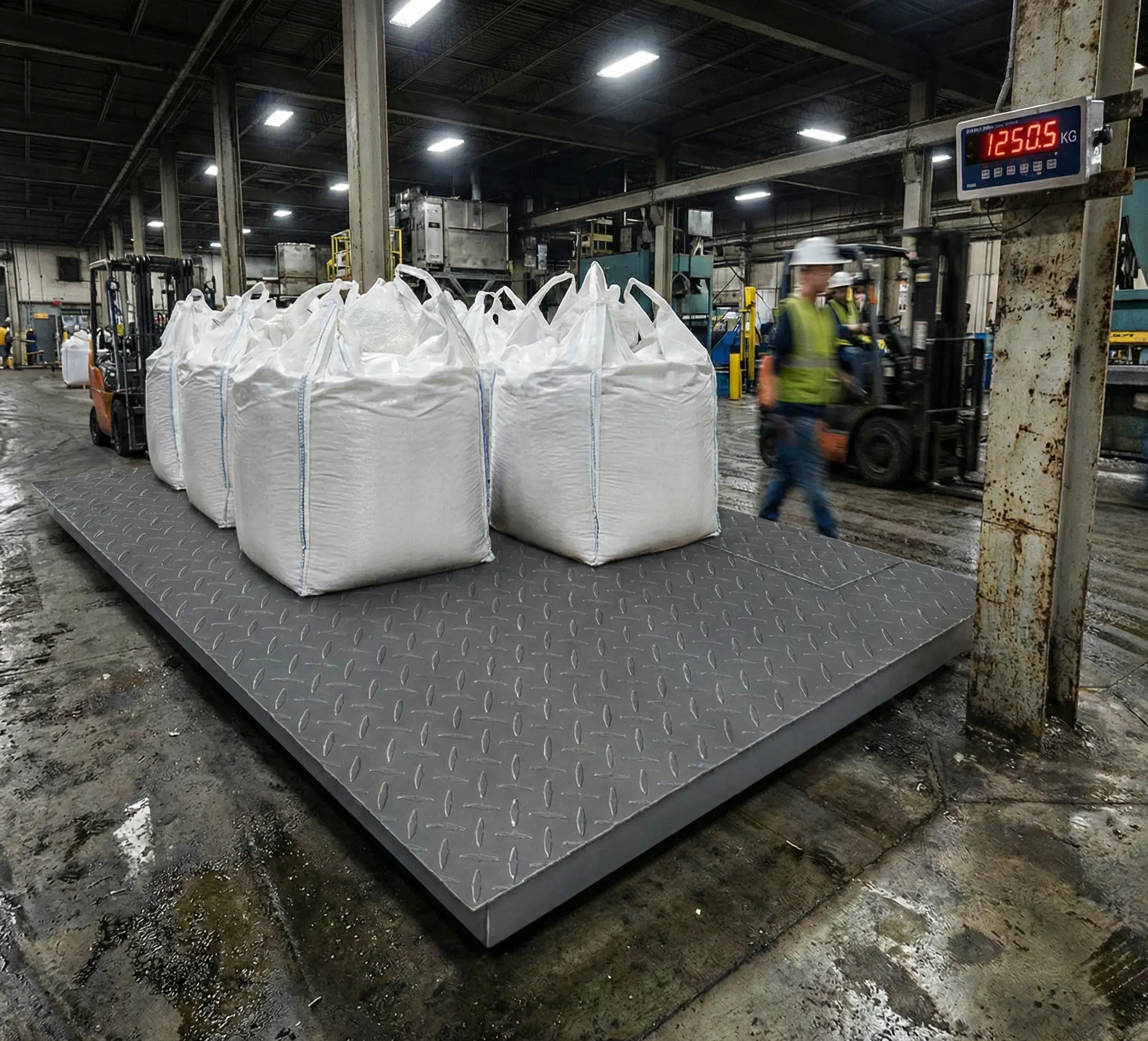 משקולת של שקילה שמשפרת את עלויות התפעול